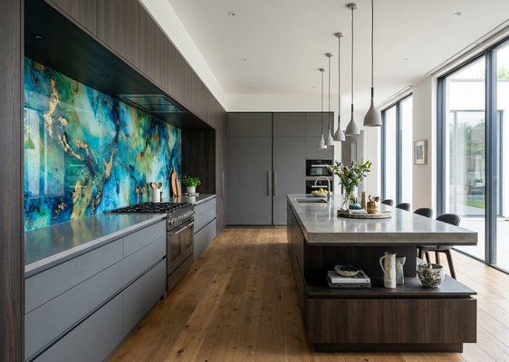 2 G & M S - Services Kitchen Splashback
