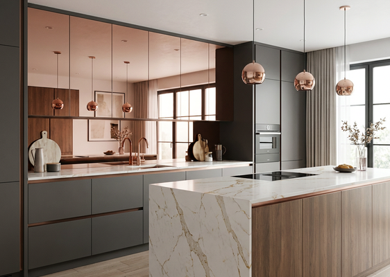 4 G & M S - Services Mirror Splashback