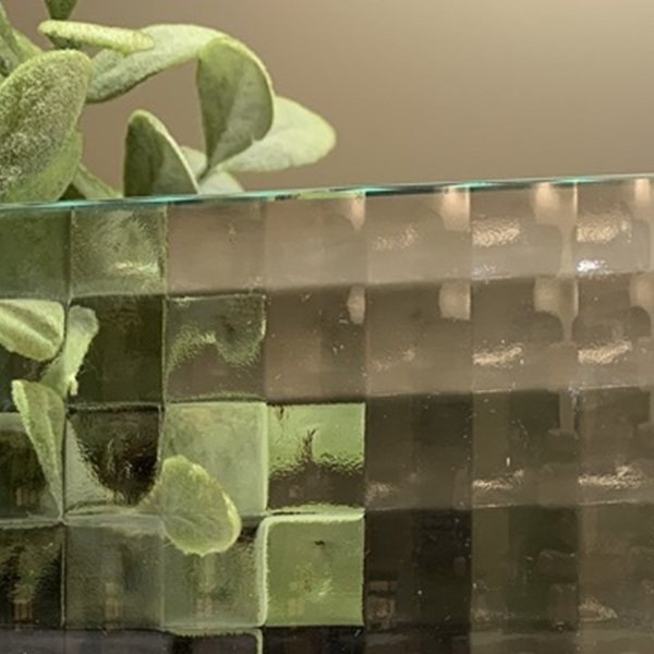 Textured Glass - 6mm Cross Reeded Glass