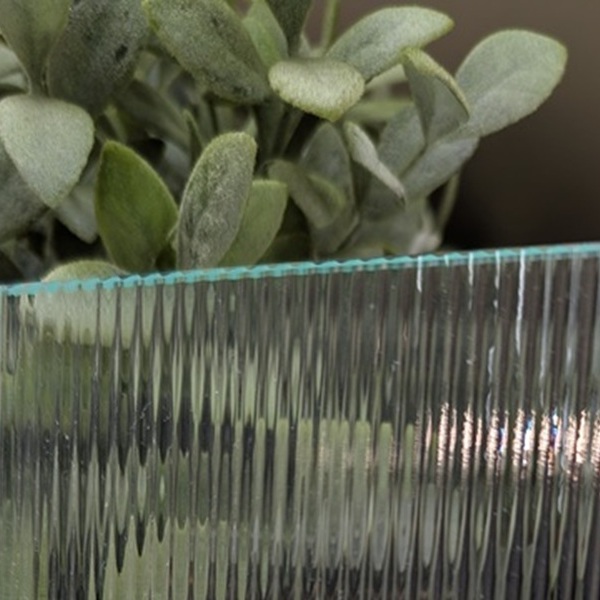 Textured Glass - 6mm Small Ribbed Glass